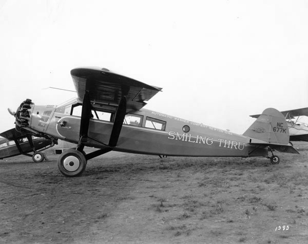 Travel Air NC677K, Date & Location Unknown (Source: Cited Link) 