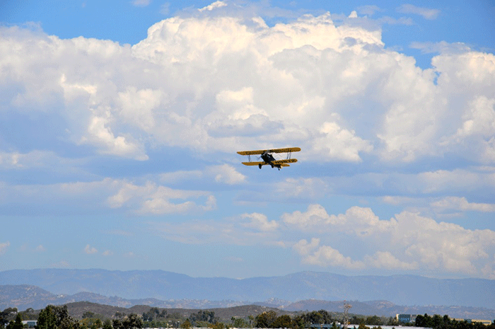 Travel Air NC9872, Carlsbad, CA, 2014 (Source: Shepherd, FunFlights) 