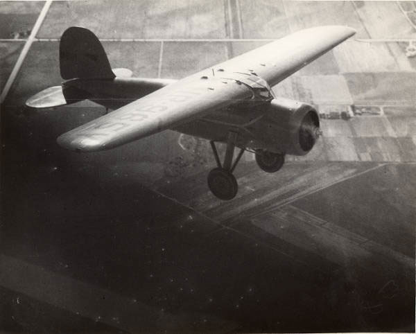 Lockheed Vega NR965Y, 1935 (Source: PUEA) 