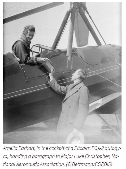 Earhart and Christopher, Ca. April, 1931 (Source: Site Visitor)