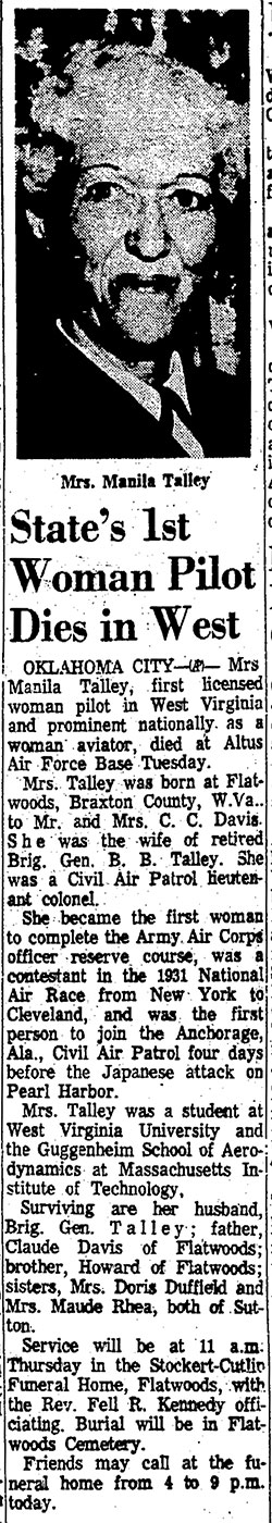 Charleston Gazette, December 19, 1973 (Source: Woodling)