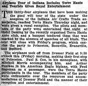Terre Haute (IN) Saturday Spectator, September 20, 1929 (Source: Woodling)