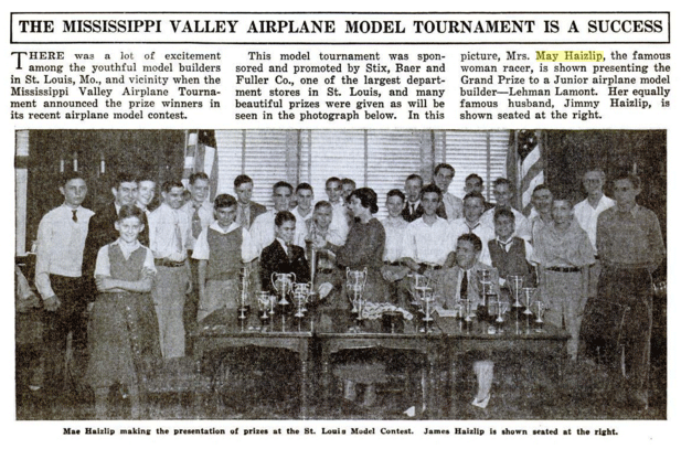 Flying Magazine, January, 1934 (Source: Web)