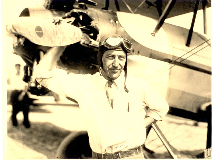 George E. Halsey, Location Unknown, Ca. 1929 (Source: Halsey Family)