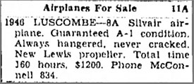 Freeport Journal-Standard, October 12, 1948 (Source: newspapers.com) 