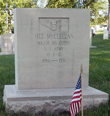 McClellan Grave Marker (Source: findagrave.com)