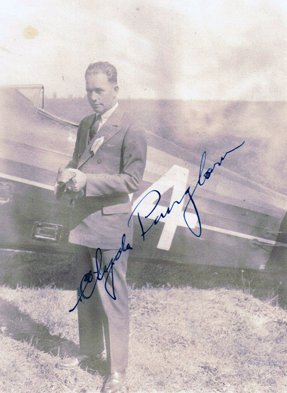 Clyde Pangborn, Date & Location Unknown (Source: Heins)