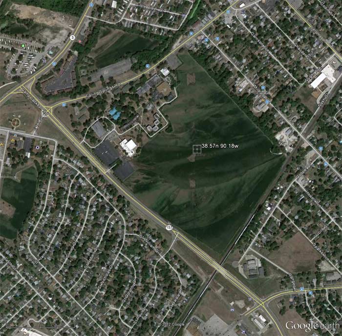 Parks Field, 2013 (Source: Google Earth)